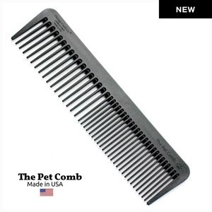 NEW Carbon Fiber Pet Comb from Chicago Comb Co.